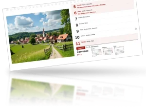 Fotografie 1: Stolní týdenní velký kalendář